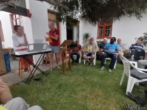 2020-12 Probe im Freien