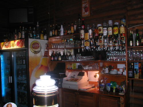 Die Bar im Bacchus