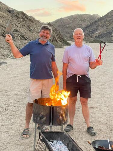 Team Work: Joche und Raini